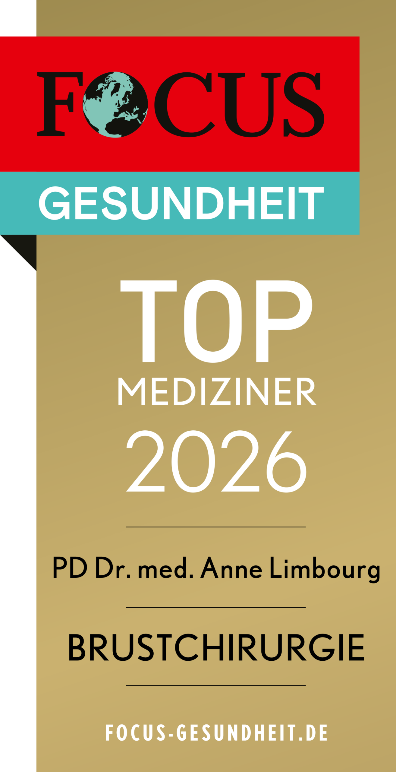 Focus Gesundheit TOP Mediziner Brustchirurgie 2026